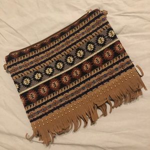 Aztec Design Clutch